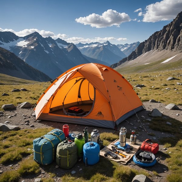 Quels sont les équipements indispensables pour un camping en haute altitude en été ?