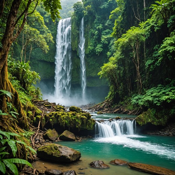 Quelle croisière propose des randonnées pour découvrir les cascades en Amérique centrale?